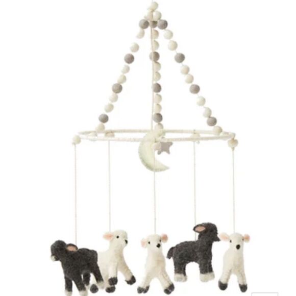 PEHR Little Lamb Mobile - Picture 1 of 11